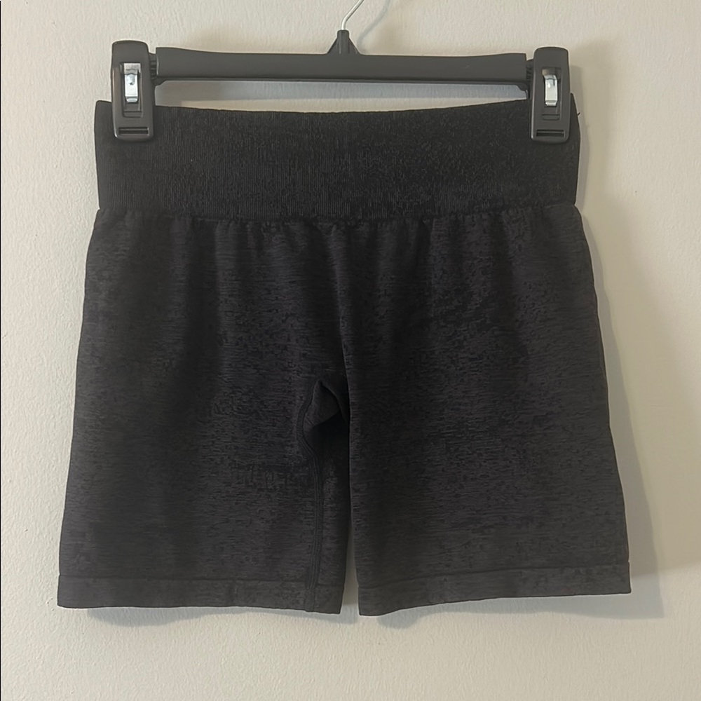 NVGTN Black Digital Seamless Shorts